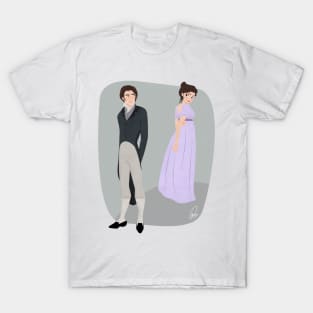 Pride and prejudice | Elizabeth and Darcy T-Shirt